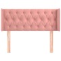 Cabecero de terciopelo rosa 103x16x78/88 cm de , Cabeceros y pies de cama - Ref: Foro24-3119151, Precio: 69,96 €, Descuento: %