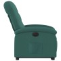 Sillón eléctrico reclinable elevable de tela verde oscuro en Sillones | Comprar online en Foru.es