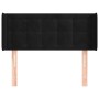 Cabecero de terciopelo negro 83x16x78/88 cm de , Cabeceros y pies de cama - Ref: Foro24-3119234, Precio: 43,78 €, Descuento: %