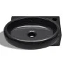 Ceramic Round Basin with Black Tap/Drain Hole by vidaXL, Sinks - Ref: Foro24-141925, Price: 67,45 €, Discount: %