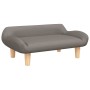 Cama para perros de tela gris taupe 70x40x24 cm en Camas para perros | Comprar online en Foru.es