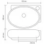 Ceramic Round Basin with Black Tap/Drain Hole by vidaXL, Sinks - Ref: Foro24-141925, Price: 67,45 €, Discount: %