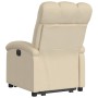 Sillón eléctrico reclinable elevable de tela color crema en Sillones | Comprar online en Foru.es