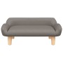 Cama para perros de tela gris taupe 70x40x24 cm en Camas para perros | Comprar online en Foru.es