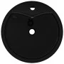 Round Black Ceramic Basin with Faucet/Drain Hole by vidaXL, Sinks - Ref: Foro24-141939, Price: 70,65 €, Discount: %