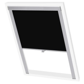 Persiana opaca enrollable negra M04/304 de vidaXL, Persianas y estores - Ref: Foro24-131296, Precio: 46,78 €, Descuento: %