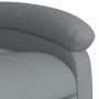 Sillón de masaje eléctrico reclinable elevable tela gris claro en Sillones | Comprar online en Foru.es