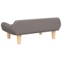 Cama para perros de tela gris taupe 70x40x24 cm en Camas para perros | Comprar online en Foru.es