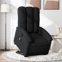 Sillón de masaje eléctrico reclinable elevable tela negro en Sillones | Comprar online en Foru.es