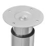 Telescopic table legs 2 units chrome 710 mm-1100 mm by vidaXL, Table legs - Ref: Foro24-242151, Price: 51,55 €, Discount: %