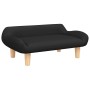 Cama para perros de tela negra 70x40x24 cm en Camas para perros | Comprar online en Foru.es