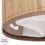 Cesto de la ropa sucia de bambú ovalado color natural de vidaXL, Cestas para ropa - Ref: Foro24-242727, Precio: 30,01 €, Desc...