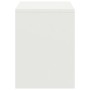 Mesita de noche madera maciza de mango blanco 35x30x40 cm de vidaXL, Mesitas de noche - Ref: Foro24-322234, Precio: 35,07 €, ...