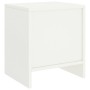 Mesita de noche madera maciza de mango blanco 35x30x40 cm de vidaXL, Mesitas de noche - Ref: Foro24-322234, Precio: 35,07 €, ...