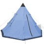 Tienda de campaña para 4 personas azul de vidaXL, Tiendas de campaña - Ref: Foro24-91006, Precio: 92,94 €, Descuento: %