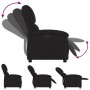 Sillón reclinable eléctrico de tela negro en Sillones | Comprar online en Foru.es