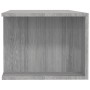 Mueble de TV con luces LED gris Sonoma 135x39x30 cm de , Muebles TV - Ref: Foro24-815694, Precio: 69,39 €, Descuento: %