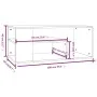 Mesa de centro madera contrachapada gris Sonoma 100x50x40 cm de , Mesas de centro - Ref: Foro24-815841, Precio: 63,74 €, Desc...