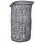 Casa/cama/rascador para mascotas 2 niveles sauce con cojín de vidaXL, Camas para gatos - Ref: Foro24-170223, Precio: 131,09 €...