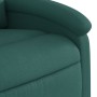 Sillón reclinable eléctrico tela verde oscuro en Sillones | Comprar online en Foru.es