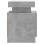 Mesita de noche madera de ingeniería gris hormigón 45x35x52 cm de , Mesitas de noche - Ref: Foro24-326853, Precio: 108,51 €, ...
