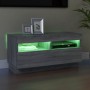 Mueble de TV con luces LED gris Sonoma 80x35x40 cm de , Muebles TV - Ref: Foro24-815724, Precio: 54,81 €, Descuento: %
