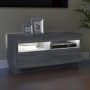 Mueble de TV con luces LED gris Sonoma 80x35x40 cm de , Muebles TV - Ref: Foro24-815724, Precio: 54,81 €, Descuento: %