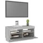 Mueble de TV con luces LED gris Sonoma 80x35x40 cm de , Muebles TV - Ref: Foro24-815724, Precio: 53,42 €, Descuento: %