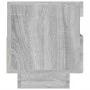 Mueble de TV con luces LED gris Sonoma 80x35x40 cm de , Muebles TV - Ref: Foro24-815724, Precio: 53,42 €, Descuento: %