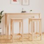 Taburetes altos 2 uds madera maciza de pino 40x40x78 cm de , Sillas de comedor - Ref: Foro24-822137, Precio: 108,34 €, Descue...