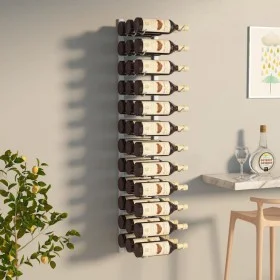 Botellero de pared para 36 botellas hierro blanco de , Botelleros - Ref: Foro24-340887, Precio: 59,46 €, Descuento: %