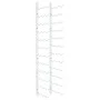Botellero de pared para 36 botellas hierro blanco de , Botelleros - Ref: Foro24-340887, Precio: 59,46 €, Descuento: %