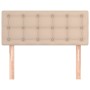 Cabecero de cuero sintético color capuchino 80x5x78/88 cm de , Cabeceros y pies de cama - Ref: Foro24-346409, Precio: 39,45 €...