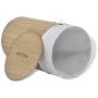 Cesto de la ropa de bambú redondo color natural de vidaXL, Cestas para ropa - Ref: Foro24-242723, Precio: 25,60 €, Descuento: %