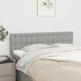 Kopfteile 2 Einheiten hellgrauer Stoff 72x5x78/88 cm von , Kopf- und Fußteile - Ref: Foro24-346456, Preis: 56,35 €, Rabatt: %