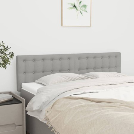 Cabeceros 2 unidades tela gris claro 72x5x78/88 cm de , Cabeceros y pies de cama - Ref: Foro24-346456, Precio: 59,07 €, Descu...