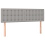 Cabeceros 2 unidades tela gris claro 72x5x78/88 cm de , Cabeceros y pies de cama - Ref: Foro24-346456, Precio: 59,07 €, Descu...