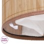 Cesto de la ropa de bambú redondo color natural de vidaXL, Cestas para ropa - Ref: Foro24-242723, Precio: 26,05 €, Descuento: %