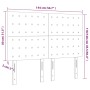 Cabeceros 4 unidades cuero sintético capuchino 72x5x78/88 cm de , Cabeceros y pies de cama - Ref: Foro24-3116427, Precio: 125...