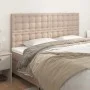 Headboards 4 units cappuccino synthetic leather 80x5x78/88 cm by , Headboards and footboards - Ref: Foro24-3116433, Price: 11...