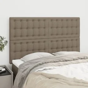 Kopfteile 4 Einheiten taupegrauer Stoff 72x5x78/88 cm von , Kopf- und Fußteile - Ref: Foro24-3116768, Preis: 105,34 €, Rabatt: %