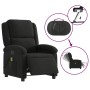 Sillón reclinable de masaje eléctrico tela negro en Sillones | Comprar online en Foru.es