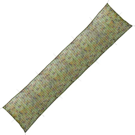 Red de camuflaje con bolsa de almacenaje 1,5x7 m de vidaXL, Equipamiento de protección para caza y tiro - Ref: Foro24-131403,...