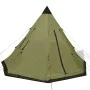 Tienda de campaña para 4 personas verde de vidaXL, Tiendas de campaña - Ref: Foro24-91007, Precio: 91,28 €, Descuento: %