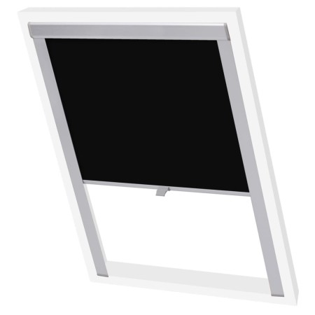 Persiana opaca enrollable negra 104 de vidaXL, Persianas y estores - Ref: Foro24-131291, Precio: 42,17 €, Descuento: %