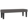 Cama box spring con colchón cuero sintético gris 140x200 cm de , Camas y somieres - Ref: Foro24-3137669, Precio: 543,39 €, De...