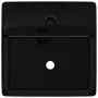 Square ceramic sink with black faucet/drain hole by vidaXL, Sinks - Ref: Foro24-141941, Price: 68,67 €, Discount: %