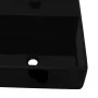 Square ceramic sink with black faucet/drain hole by vidaXL, Sinks - Ref: Foro24-141941, Price: 68,67 €, Discount: %