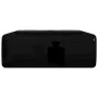 Square ceramic sink with black faucet/drain hole by vidaXL, Sinks - Ref: Foro24-141941, Price: 68,67 €, Discount: %