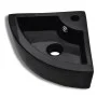 Washbasin with overflow 45x32x12.5 cm black by vidaXL, Sinks - Ref: Foro24-141924, Price: 84,35 €, Discount: %